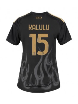 Juventus Pierre Kalulu #15 Replika Tredje Kläder Dam 2026-27 Kortärmad Juventus Pierre Kalulu #15 Replika Tredje Kläder Dam 2026-27 Kortärmad